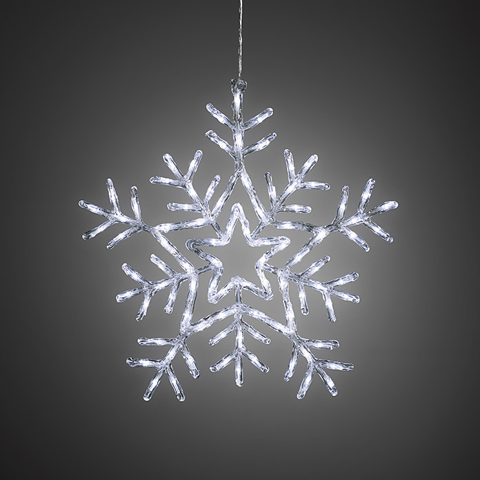 Konstsmide Fiocco di neve acrilico a LED
