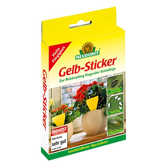 Neudorff Gelb- Sticker