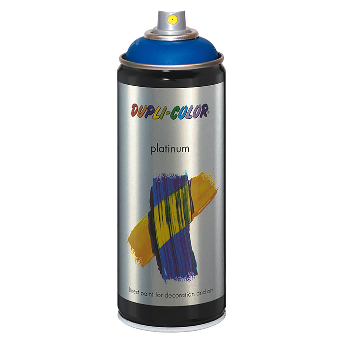 Laque teintée en spray platinum DUPLI-COLOR RAL 5010
