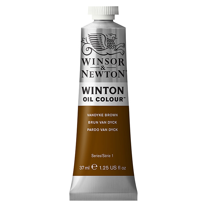 Winsor & Newton Winton peinture à l'huile brun Vandyke