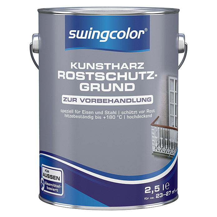 swingcolor resina sintetica primer antiruggine grigio