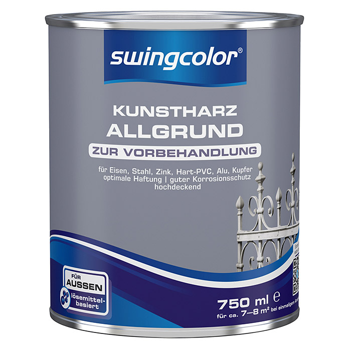 swingcolor fondo universale resina sintetica bianco