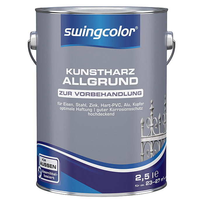 swingcolor Kunstharz Allgrund Weiss