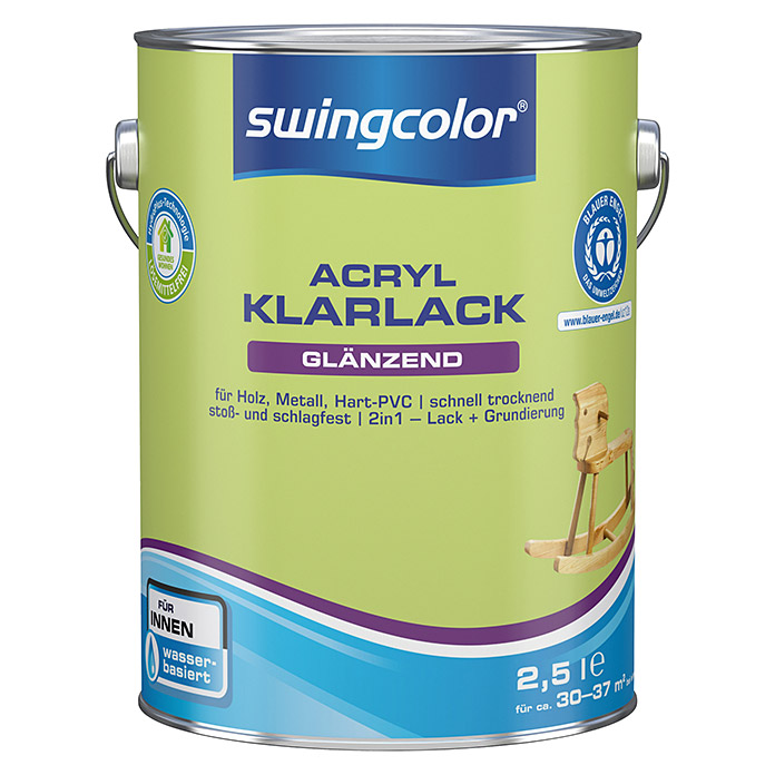 swingcolor Acryl Klarlack glänzend