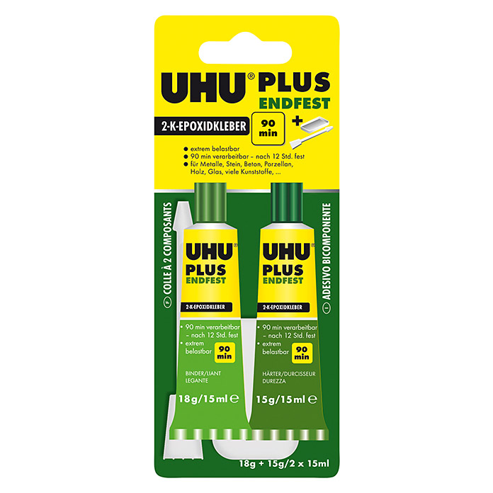 UHU plus endfest 2-K-Epoxidharzkleber 