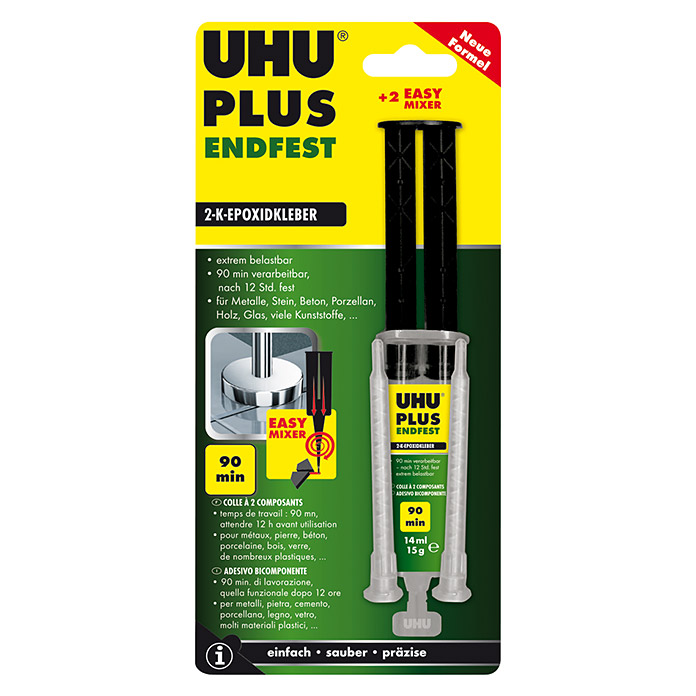 UHU plus endfest 2-K-Epoxidharzkleber