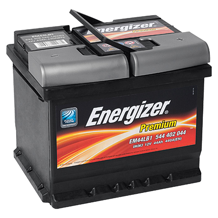 ENERGIZER Autobatterie Premium EM44-LB1 (44 Ah, 12 V, Batterieart