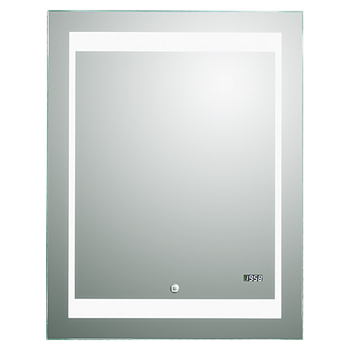 Specchio con luce a LED Silver Futura