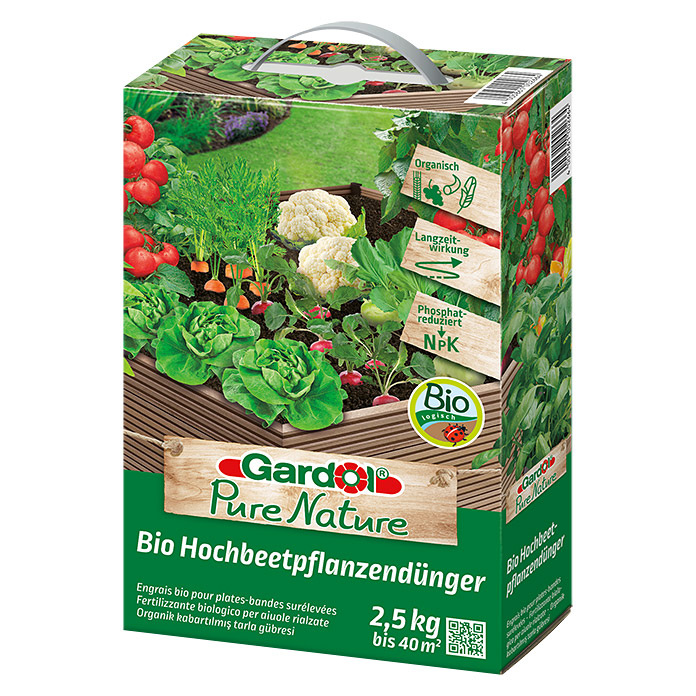 Gardol Pure Nature Bio Hochbeetpflanzendünger