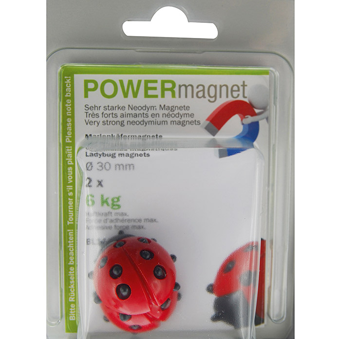 POWERmagnet magnete coccinella grande