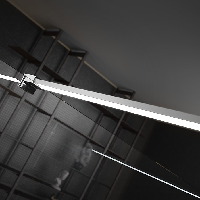 Paletto a LED per pareti doccia 100 cm