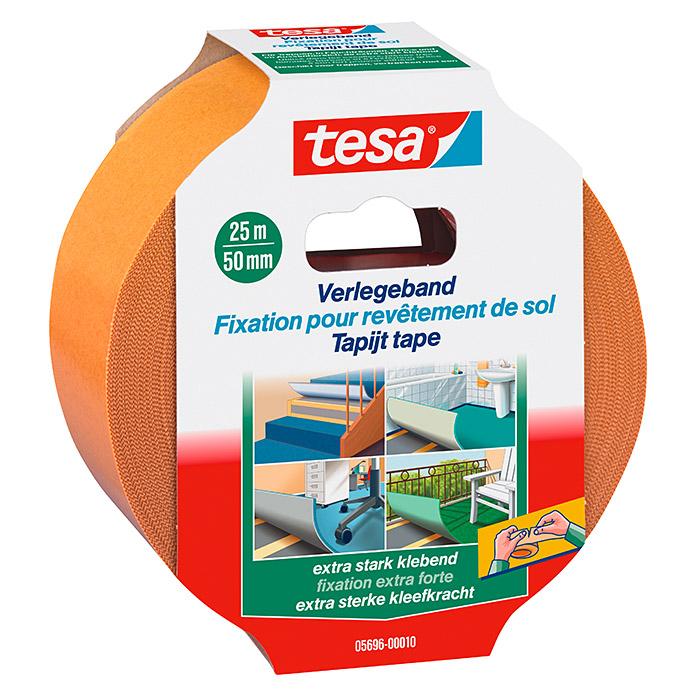 TESA Double-face de fixation - Pour verre et surfaces