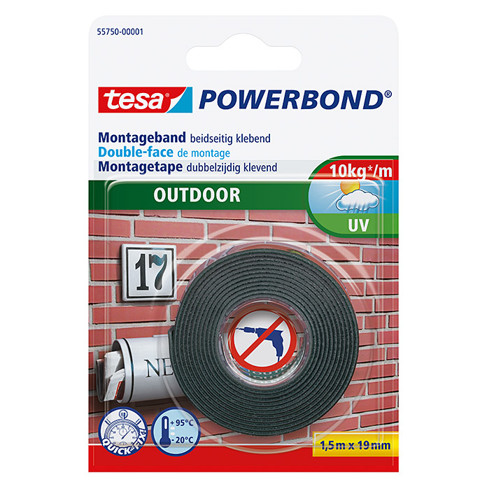 tesa Powerbond Montageband Outdoor