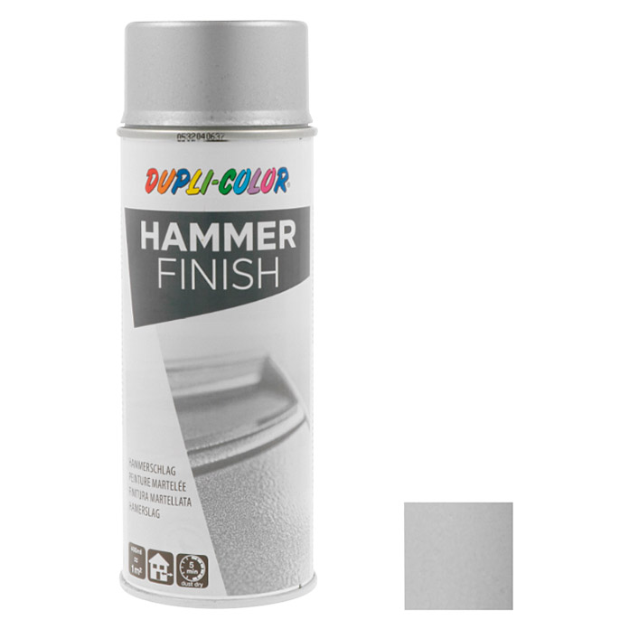 DUPLI-COLOR Hammer finish Hammerschlag-Effektspray Silber