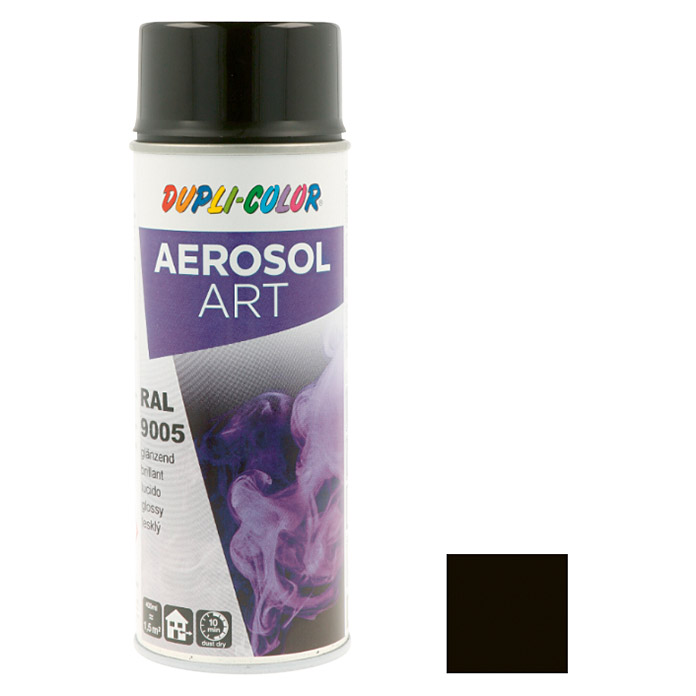 DUPLI-COLOR Buntlackspray Aerosol-Art RAL 9005