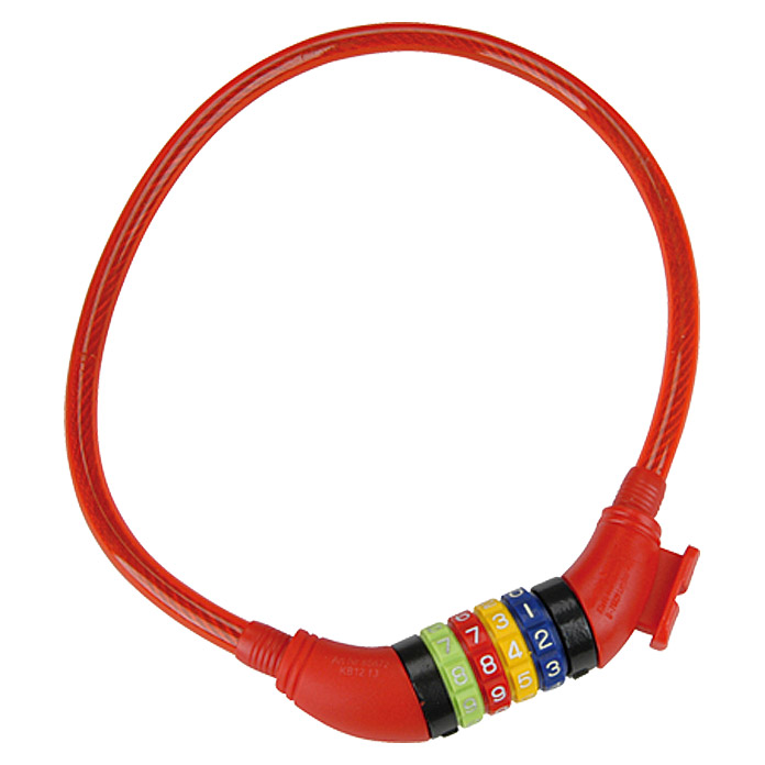 Câble antivol à combinaison Fischer (L: 60 cm, diamètre: 10 mm)