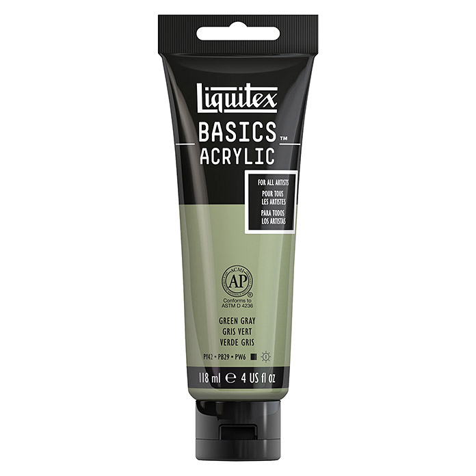 Liquitex Basics Acrylfarbe Graugrün