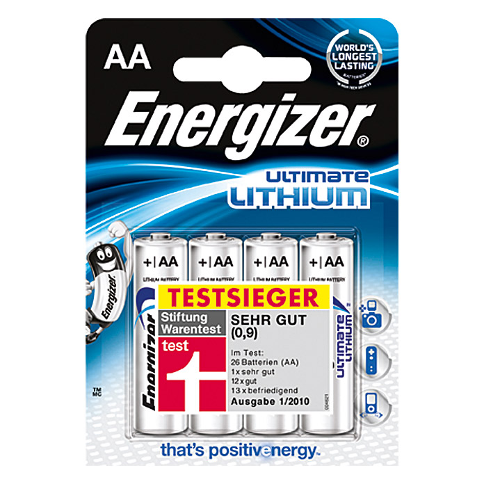 ENERGIZER Pile Mignon AAA lithium Ultimate