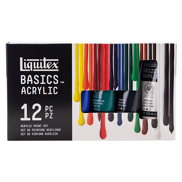 Jeu de peinture acrylique Liquitex Basics