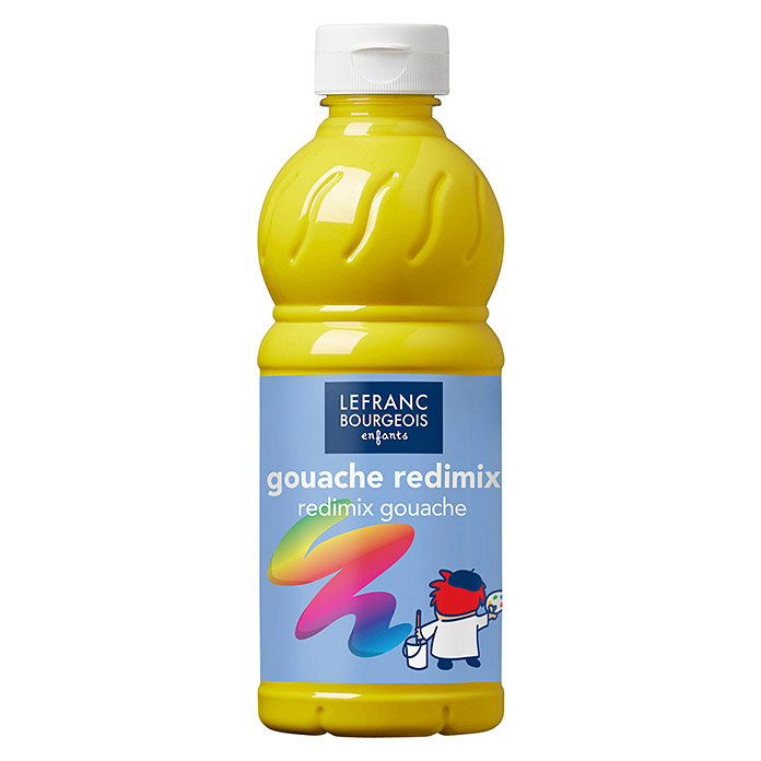 LEFRANC BOURGEOIS Gouache Redimix Couleur jaune primaire