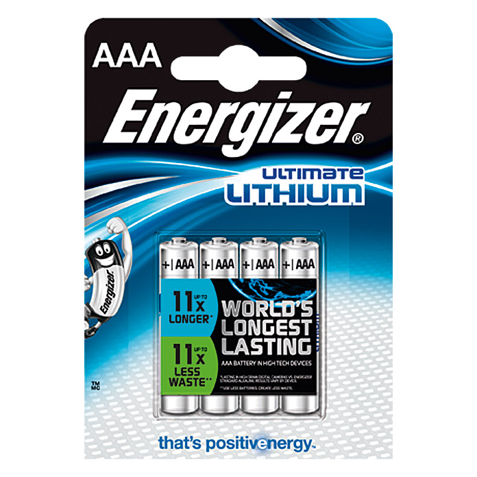 ENERGIZER Pile micro AAA lithium Ultimate