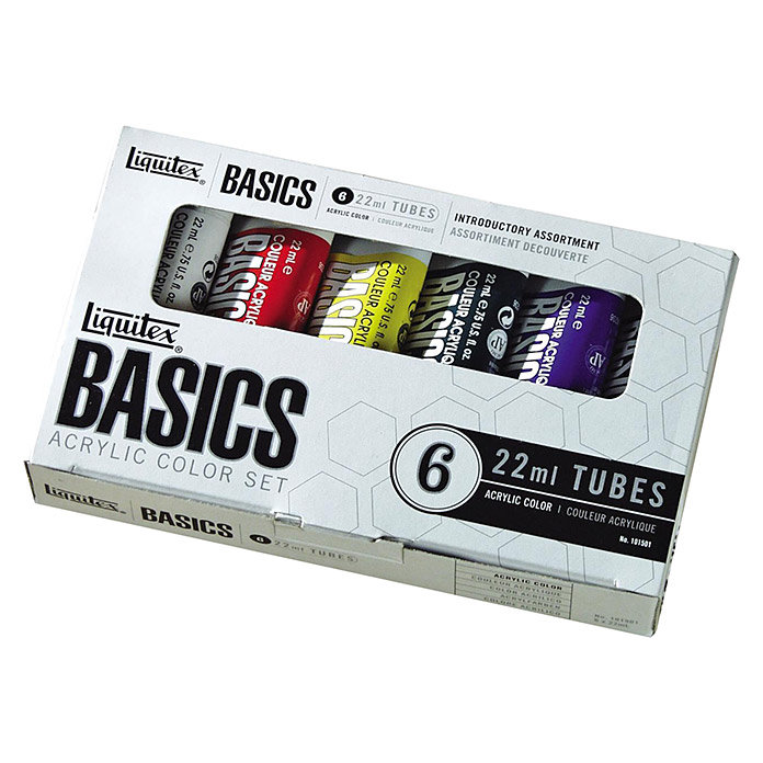 Liquitex Basics Set di colori acrilici