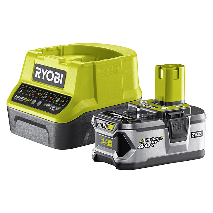 RYOBI ONE+ Set di base batteria + caricabatterie RC18120-140 