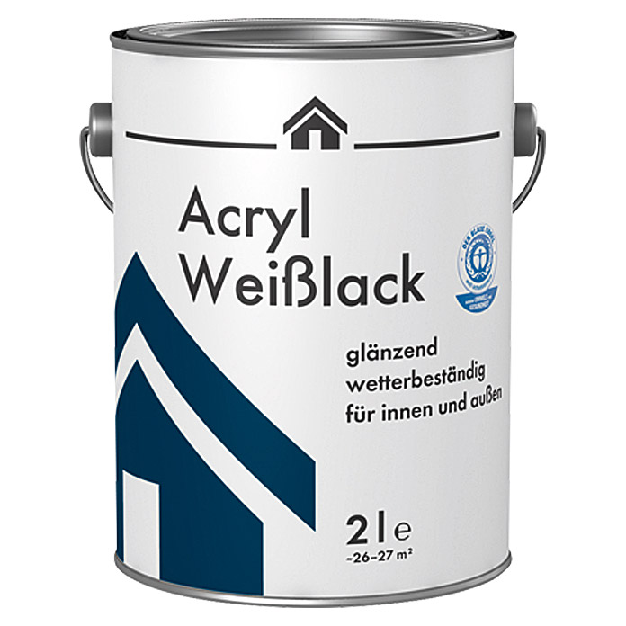 Acryl-Weisslack