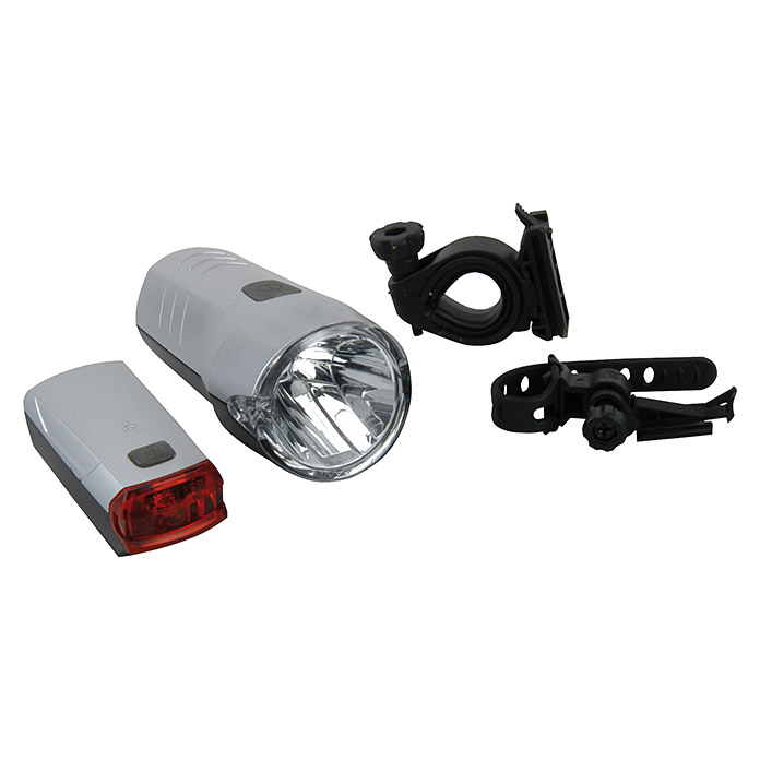 FISCHER Batterie-Lampen-Set