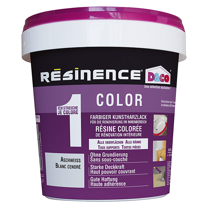 Vernis à la résine synthétique colorée Résinence Color