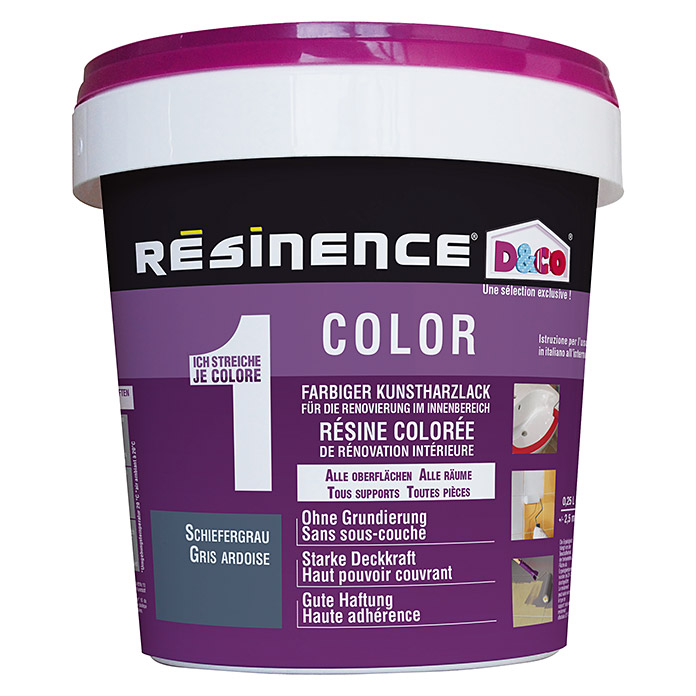 Résinence Color Vernice colorata a base di resina sintetica