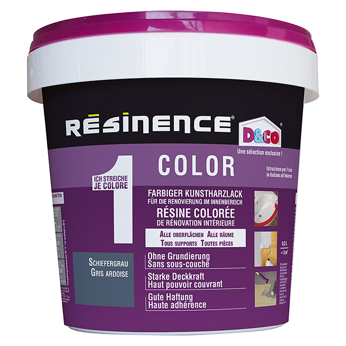 Vernis à la résine synthétique colorée Résinence Color