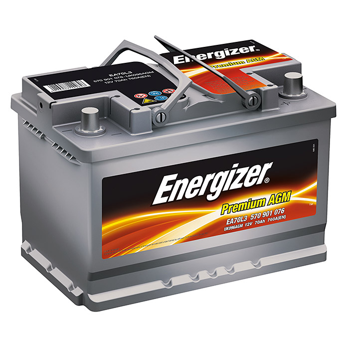 Batterie de voiture Premium AGM d'ENERGIZER