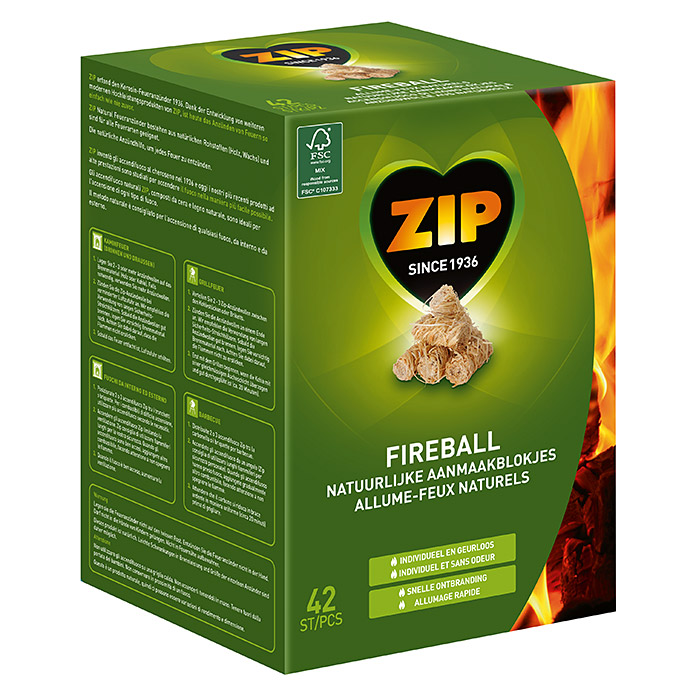 ZIP Accendifuoco Fireball