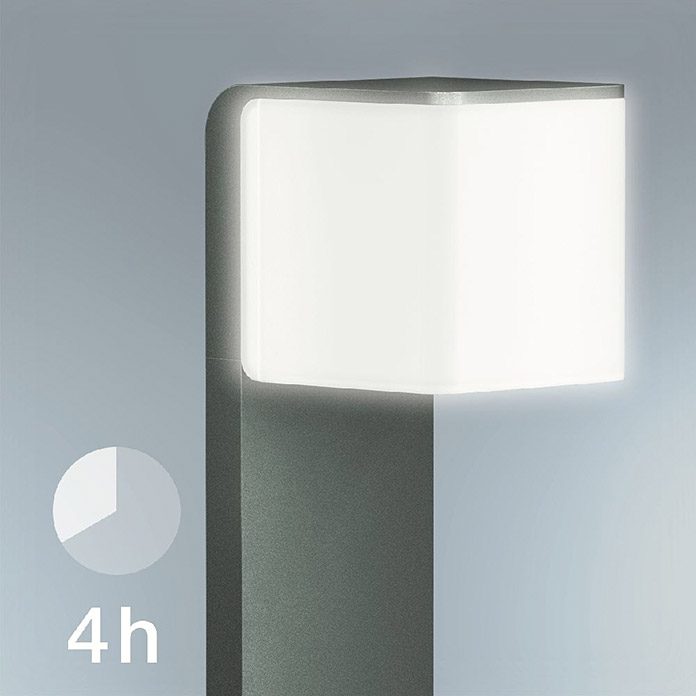 STEINEL Lampione da esterno a LED con sensore GL 80 LED iHF