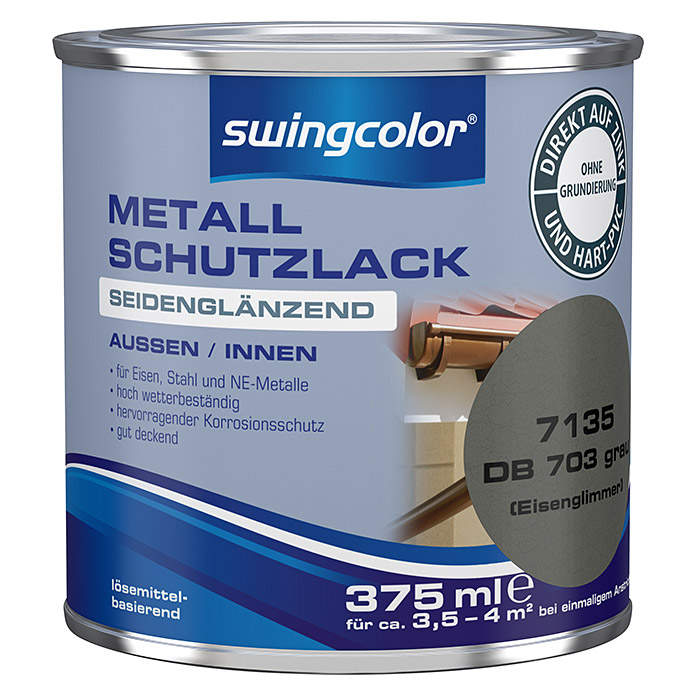 swingcolor Metallschutzlack Eisenglimmer
