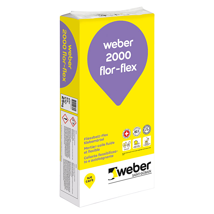 weber Klebemörtel 2000 flor-flex