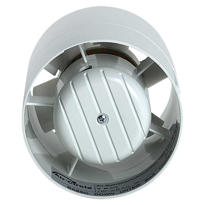 Air-Circle Ventilatore tubolare da incasso Ø 125 mm