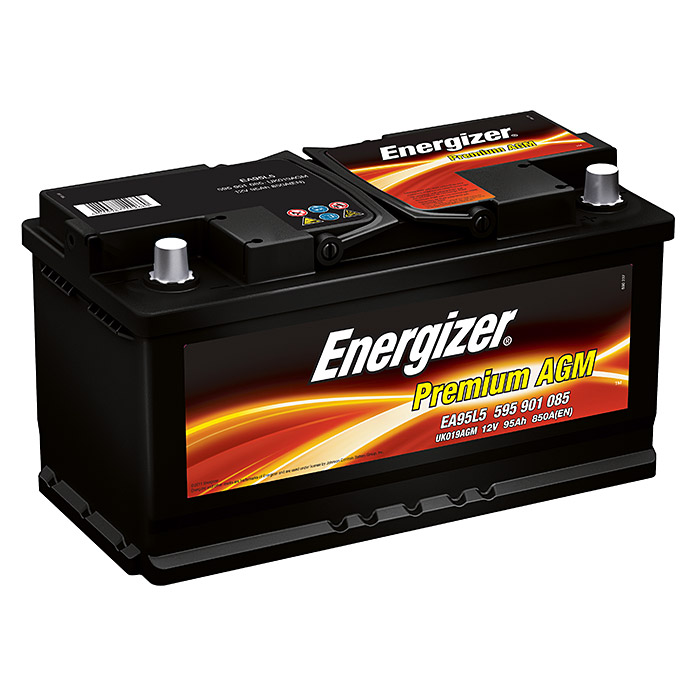 ENERGIZER Autobatterie Premium AGM (95 Ah, 12 V)