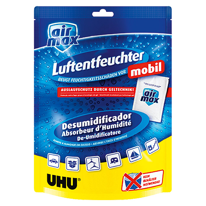 UHU air max Deumidificatore mobile