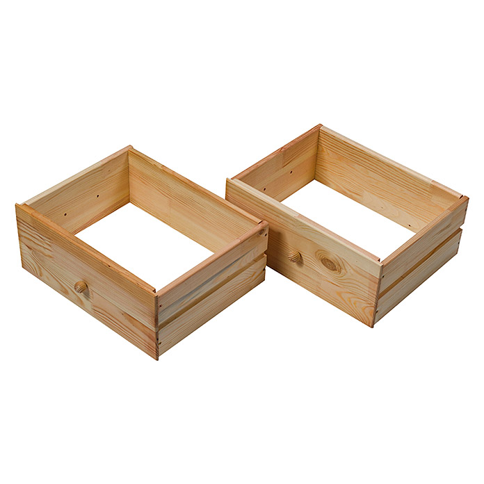 REGALUX Set di cassetti in legno di conifera