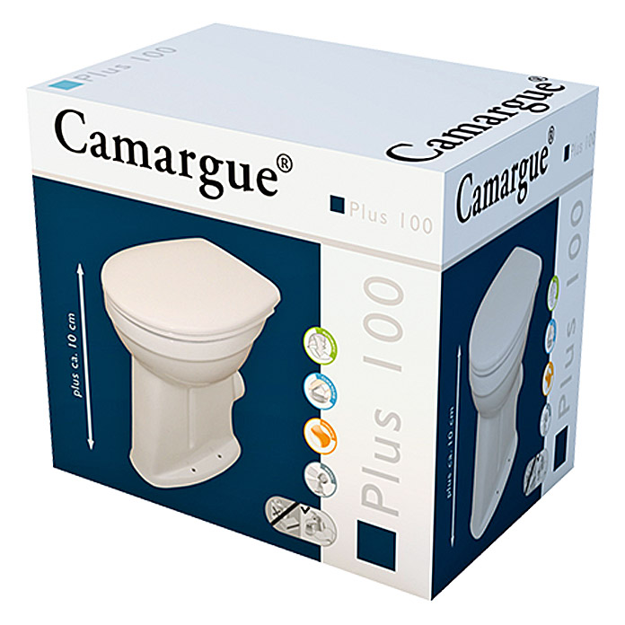 Camargue Erhöhtes WC Plus 100
