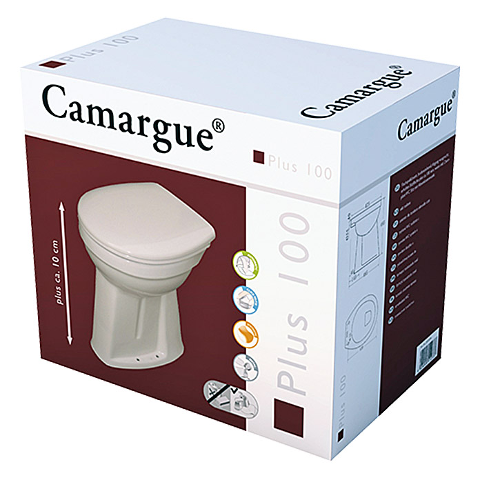 Camargue Erhöhtes WC Plus 100