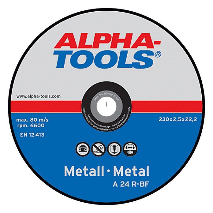 Alpha Tools Disco di taglio A 24R-BF