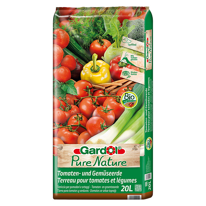 Gardol Pure Nature Tomaten- und Gemüseerde 