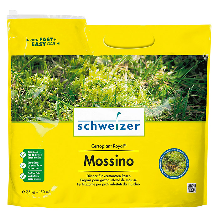 Schweizer Fertilizzante per prati infestati da muschio Certoplant Royal Mossino