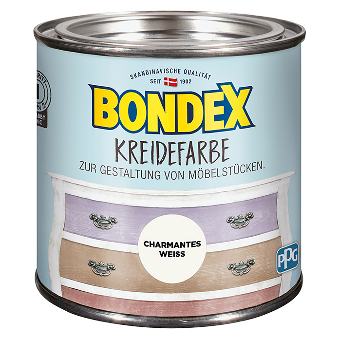 BONDEX Kreidefarbe charmantes Weiss