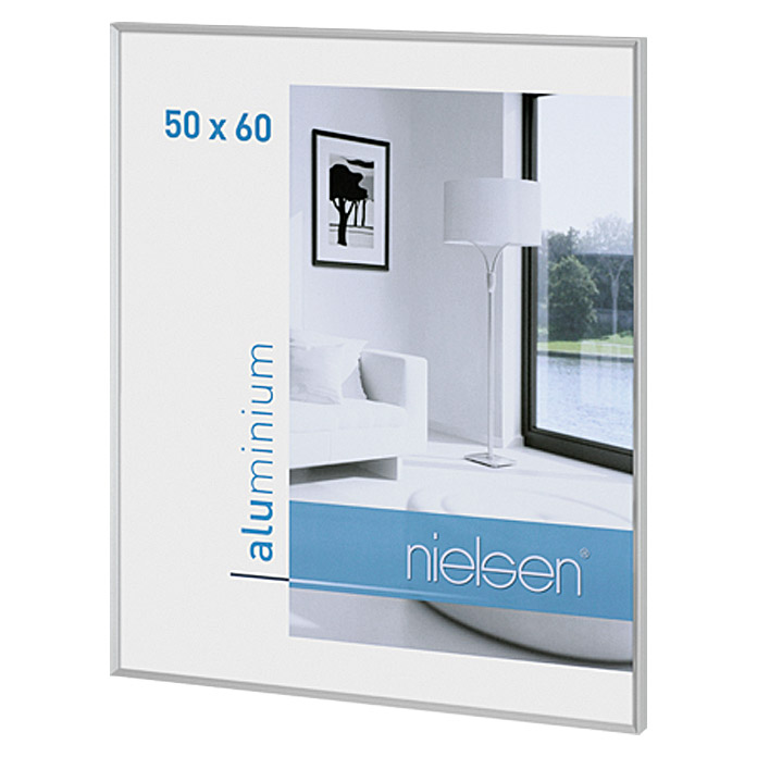Nielsen Pixel Bilderrahmen Silber 50 x 60 cm