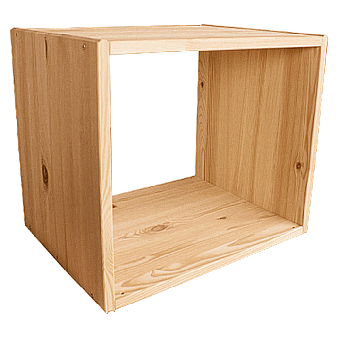 REGALUX Sistema di scaffalatura a cubo in legno di conifere