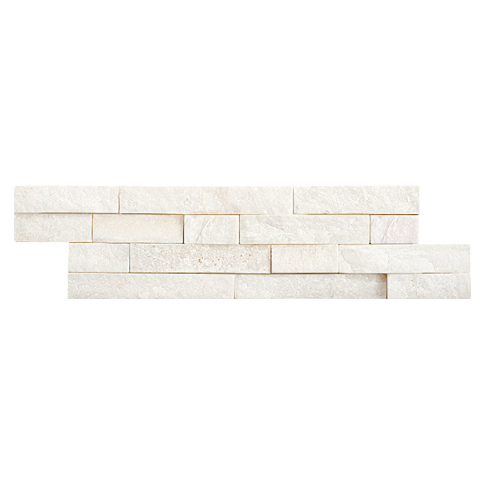 Pierre naturelle Brick blanc